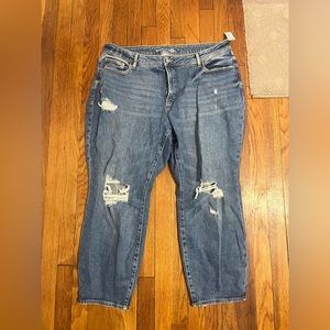 Old navy distressed jeans size 20 NWT